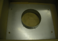 Peerless Boilers 90562 7 inch Top Outlet Flue Collector Plate