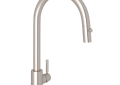 ROHL U.4043STN-2 1H Holborn Pulldown Kitchen Faucet - Satin Nickel