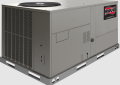 Ruud RGECZR060ACT12BACAA0 Commercial Achiever 5 Ton Air Conditioner / Natural Gas Convertible Air Flow Warm Air Furnace Package