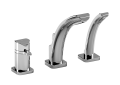RIOBEL SA17C Salome Tub Filler, 9 gpm Flow Rate, Chrome, Import