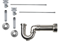 Mountain Plumbing Products MT3046-NL/CPB Traditional Lavatory Supply Kit, 9 Pieces