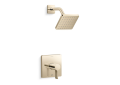 Kohler® TS23503-4-AF Shower Trim Kit, 5 gpm Valve, 2.5 gpm Shower, Vibrant French Gold