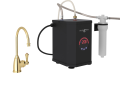 Perrin & Rowe U.KIT1307LS-ULB-2 Hot Water Tank Faucet Filter, Deck Mounting, Brass, Import