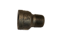 1/2 Inch Black Malleable Iron Extension Piece