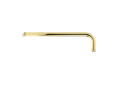 Kallista P21523-00-ULB Wall-Mounted Rain Showerhead Arm Kallista Foundations - Unlacquered Brass