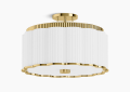 Kohler K-27437-SF03-2PL Tresdoux(TM) 16" Semi-Flush - Polished Brass