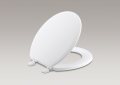 Kohler K-4695-0 Ridgewood Round Closed-Front Toilet Seat - White