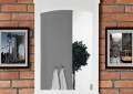 Fairmont 1512-M24 WHT Shaker Americana 24" Mirror - Polar White