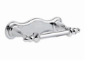 DELTA® 75050 Victorian® Pivoting Arm Toilet Tissue Holder, 2-9/64 in H, Brass, Polished Chrome, Import