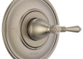 Brizo® T66T036-BN Traditional Valve Trim, 12 gpm Shower, Brushed Nickel