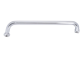 Central Brass SU-363-MA Swivel Tube Spout With Aerator, 14 in, Polished Chrome