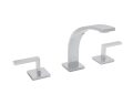 Rohl WA102L-APC-2 Wave High Neck Widespread Bathroom Faucet - Polished Chrome
