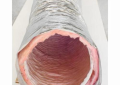 The Unico System® UPC-04-4860 Insulated Return Air Duct, 20 in ID x 10 ft L, R4.2 Insulation, Aluminum