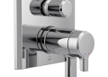 DELTA® T27T899-PR 17T Valve Trim With 3-Setting Integrated Diverter Trim, 7.2 gpm Shower, Lumicoat™ Polished Chrome