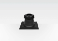 Centrotherm Eco Systems InnoFlue® ISCP03 Chimney Cover, 3 in, Polypropylene, Black, Domestic