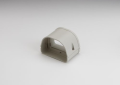 Rectorseal 84030 Fortress LJ-92-I 3-1/2 inch PVC Lineset Cover Coupling - Ivory