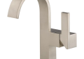 Brizo® 65080LF-BN Siderna® Lavatory Faucet, Commercial, 1.5 gpm Flow Rate, 5-3/4 in H Spout, 1 Handles, 1 Faucet Holes, Brushed Nickel, Function: Traditional