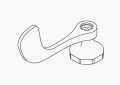 Kohler K-1243900-CP Wristblade Handle - Polished Chrome