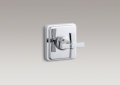 Kohler T13175-3A-CP Pure Transfer Valve Trim, Cross Handle