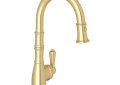 ROHL U.4743SEG-2  Georgian Era Pulldown Bar & Food Prep Faucet - Satin English Gold