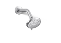 Kohler® 72424-G-CP Awaken® B90 Multi-Function Showerhead, 1.75 gpm Max Flow, 3 Sprays, Wall Mount, 3-9/16 in Dia x 2-3/4 in H Head