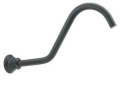 Moen® S113WR Wall Mount Shower Arm, Weymouth™, 14 in L, 1/2 in IPS, Domestic