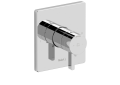 Riobel TPXTQ44C Paradox 1/2" Thermostatic & Pressure Balance Trim with 2 Functions (No Share) - Chrome