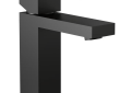 DELTA® 567LF-BLGPM-PP Modern™ Centerset Lavatory Faucet, 1 gpm Flow Rate, 4-3/8 in H Spout, 1 Handles, 50/50 Pop-Up Drain, 1 Faucet Holes, Matte Black, Function: Traditional
