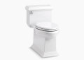 Kohler K-6424-0 Memoirs Classic Comfort Height Skirted One-Piece Elongated Toilet - White
