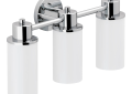 Moen® DN0763CH 3-Globe Bath Light, Iso™, 120 VAC, Polished Chrome, Import