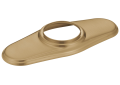 DELTA® RP72711CZ Cassidy™ Escutcheon With Gasket, 4 in, Brilliance® Champagne Bronze, Import
