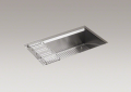 Kohler 3673-NA Large Single Kitchen Sink
