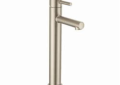 Moen® 6192BN Align™ Vessel Bathroom Faucet, 4-1/2 in Spout, 9 in H Spout, Brushed Nickel, 1 Handles, Domestic