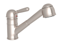 Rohl R77V3STN Country Pull-Out Kitchen Faucet - Satin Nickel