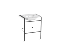 Kallista P46010-00-BL Console Table Legs One(TM) - Matte Black
