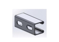 Empire 7001EC-GRAY End Cap, For Use With 1-5/8 x 1-5/8 in Strut Channel, PVC