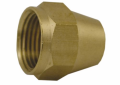 3/8 OD Inch Brass Short Flare Nut