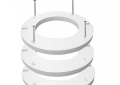 Jones Stephens C88500 Complete Closet Flange Extension Kit with Gasket