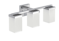 Moen® YB8863CH 3-Globe Bath Light, 90 Degree™, 110 VAC, Polished Chrome, Import