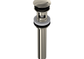 ROHL 5447PN Slotted Touch Seal Dome Drain with 6" Tailpiece - Polished Nickel
