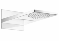 Hansgrohe 28433001 Raindance Rainfall AIR 180 2-Jet Shower Head Trim, (2) RainAir/Rainflow Waterfall Spray, 2.5 gpm Maximum, Import