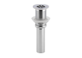 Brizo® RP72411PC Grid Strainer without Overflow, 2-3/8 in Nominal, 2-3/8 in OAL, Brass, Polished Chrome, Import