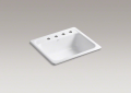 Kohler 5964-4-0 Self-Rimming Kitchen Sink