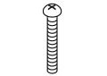 Kohler K-56249-VF 10 X 1.5 Tapping Screw - Vibrant Finish