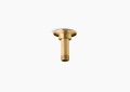 Kohler K-7396-2MB 3" Ceiling-Mount Single-Function Rainhead Arm and Flange - Vibrant Brushed Moderne Brass