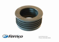 Fernco® 44U-305 Pipe Donut, 4 x 3 in, Cast Iron x Plastic, SCH 40/STD, PVC