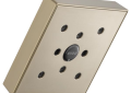 Brizo® 87380-BN Raincan Shower Head, Siderna®, 2 gpm Flow Rate, 1 Sprays, Wall Mount, 5-3/8 x 2-5/8 in Head, Import