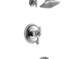 Brizo® T60485-PC TempAssure® Tub and Shower Faucet Trim, 2 gpm Shower, Polished Chrome