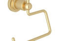 Rohl® A1492IWSUB Campo Transitional Toilet Paper Holder, Satin Unlacquered Brass