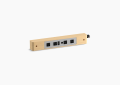 Kohler K-99681-1WR Side-Mount Electrical Outlets for Kohler Tailored Vanities - Oxford Maple